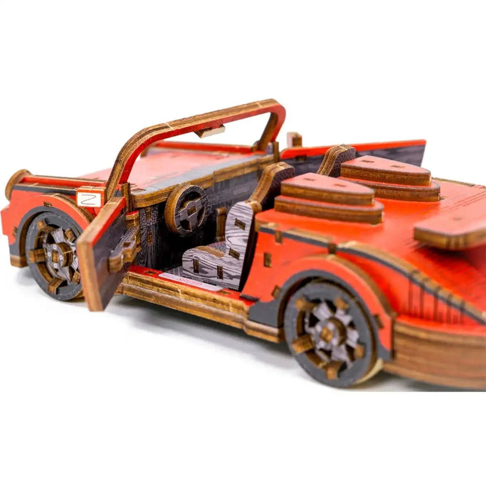 WOODEN.CITY – Rennwagen Le | 3D Holzpuzzle - Lama Welt