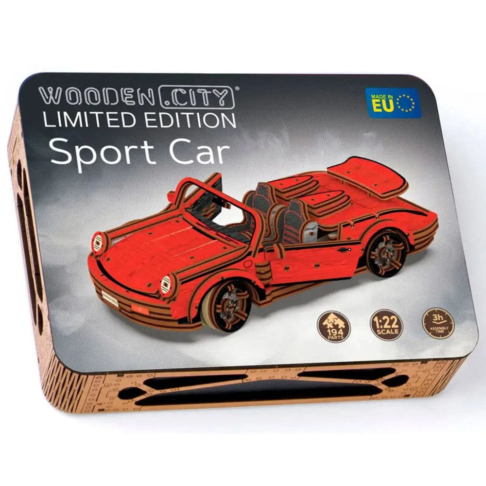 WOODEN.CITY – Rennwagen Le | 3D Holzpuzzle - Lama Welt