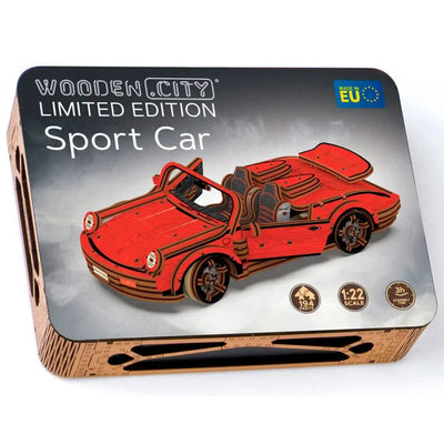 WOODEN.CITY – Rennwagen Le | 3D Holzpuzzle - Lama Welt