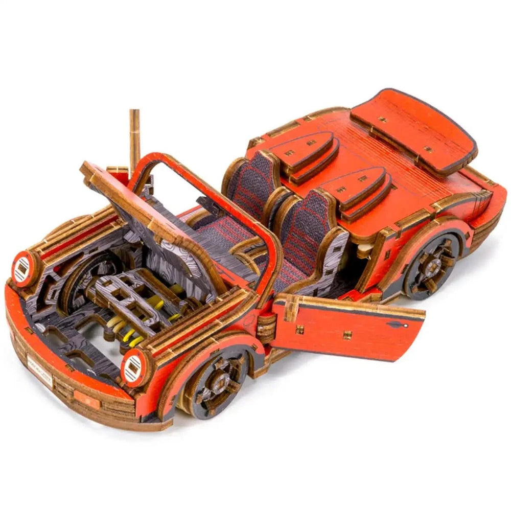 WOODEN.CITY – Rennwagen Le | 3D Holzpuzzle - Lama Welt