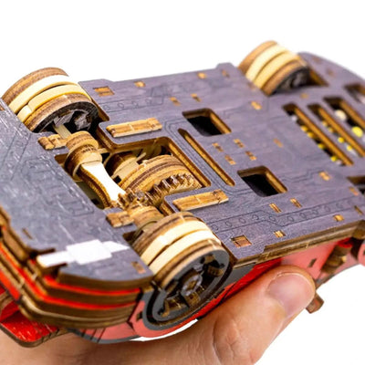 WOODEN.CITY – Rennwagen Le | 3D Holzpuzzle - Lama Welt