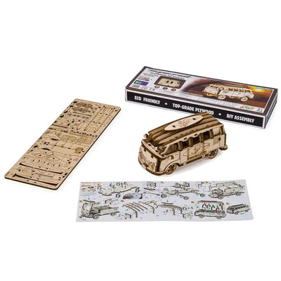 WOODEN.CITY – Retro Ride 1 | 3D Holzpuzzle - Lama Welt