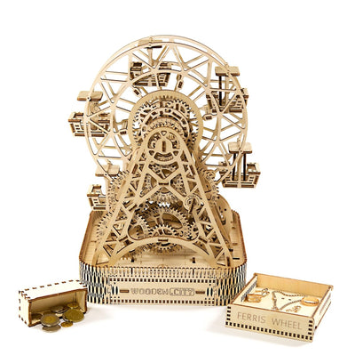 WOODEN.CITY – Riesenrad | 3D Holzpuzzle - Lama Welt