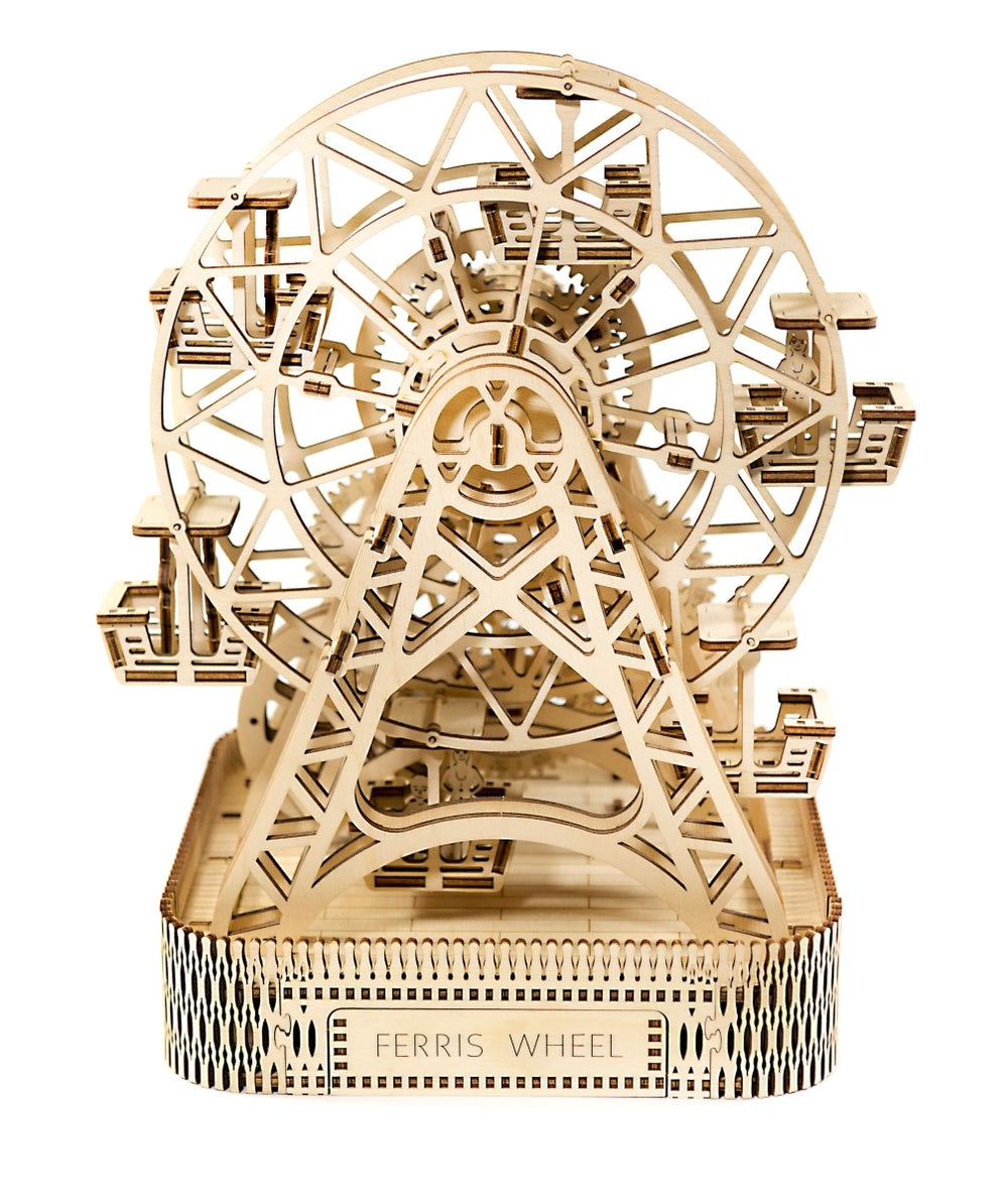 WOODEN.CITY – Riesenrad | 3D Holzpuzzle - Lama Welt