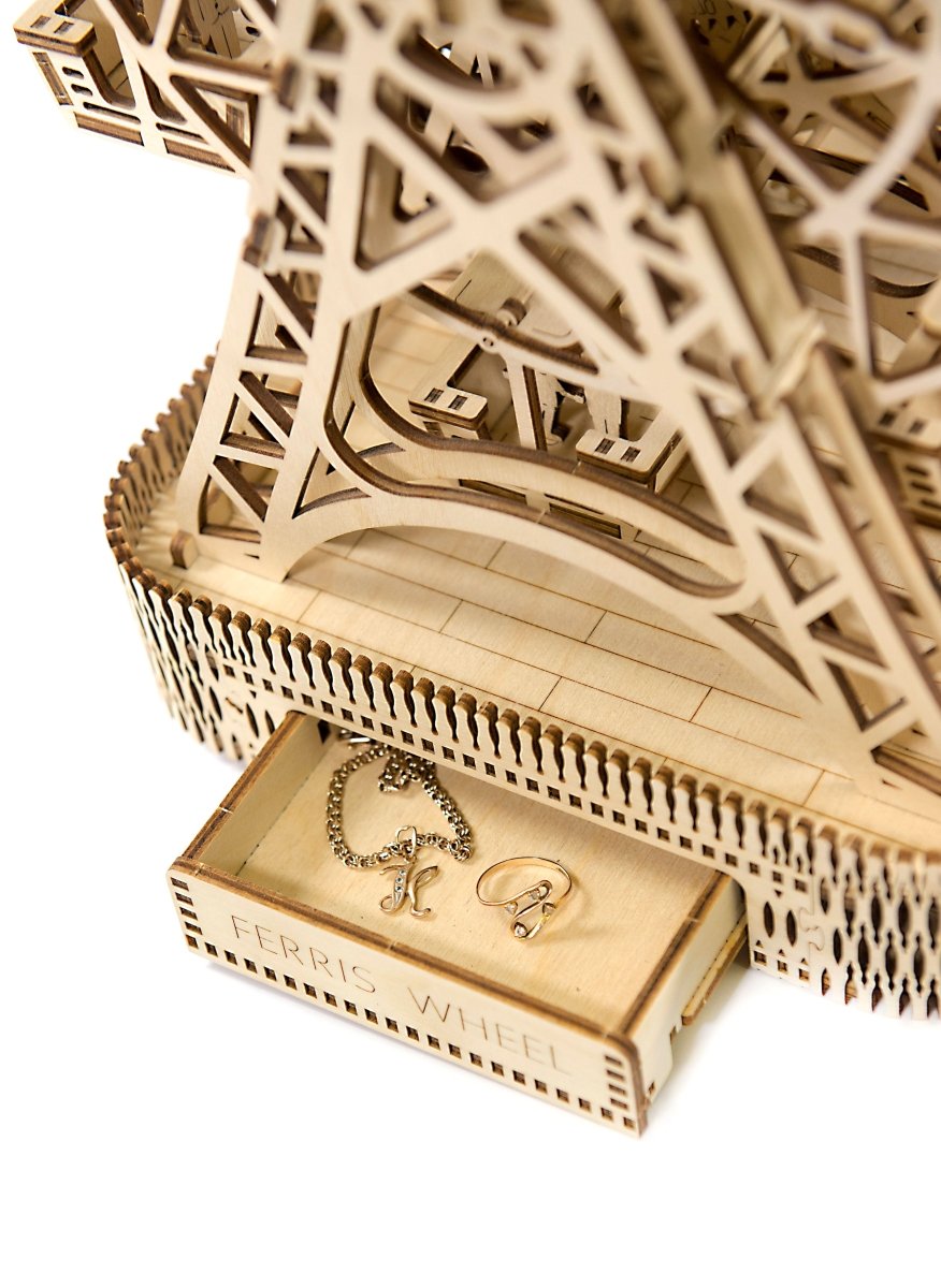 WOODEN.CITY – Riesenrad | 3D Holzpuzzle - Lama Welt