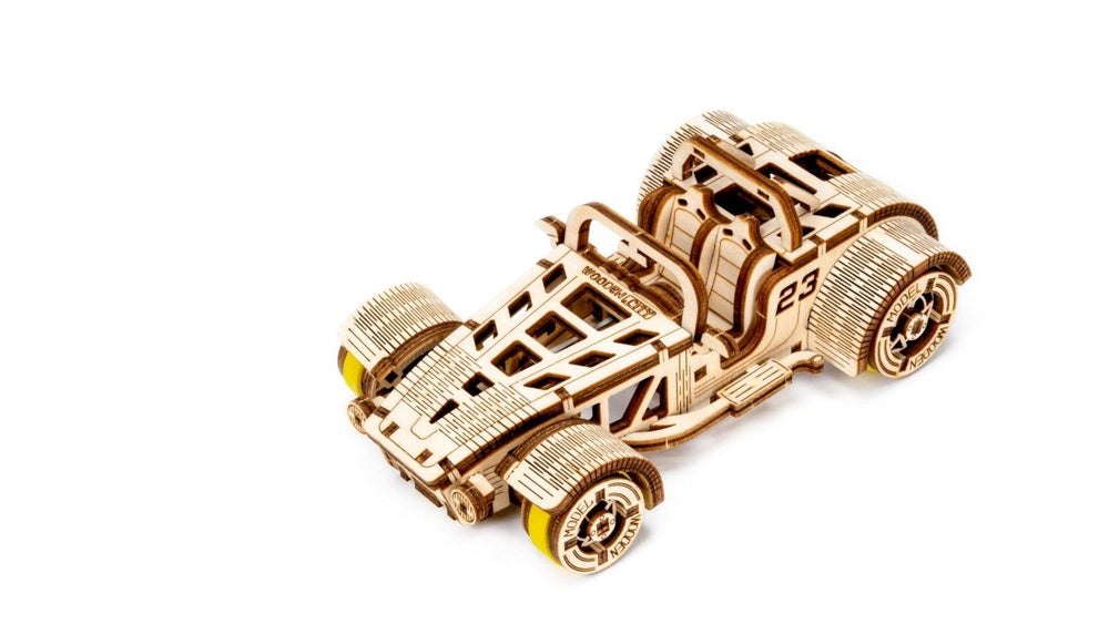 WOODEN.CITY – Roadster | 3D Holzpuzzle - Lama Welt