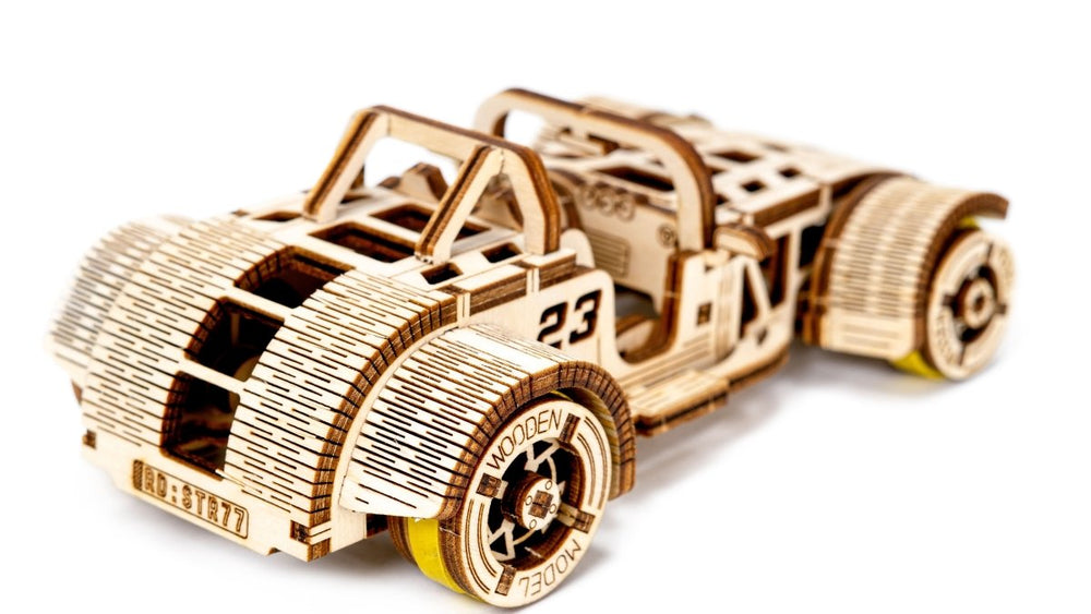WOODEN.CITY – Roadster | 3D Holzpuzzle - Lama Welt