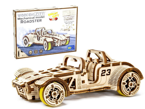 WOODEN.CITY – Roadster | 3D Holzpuzzle - Lama Welt