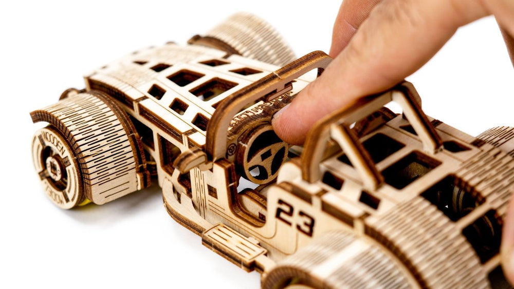 WOODEN.CITY – Roadster | 3D Holzpuzzle - Lama Welt