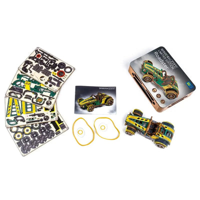WOODEN.CITY – Roadster Le | 3D Holzpuzzle - Lama Welt