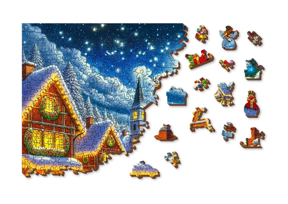 WOODEN.CITY – Santas Fröhliche Reise | 3D Holzpuzzle - Lama Welt