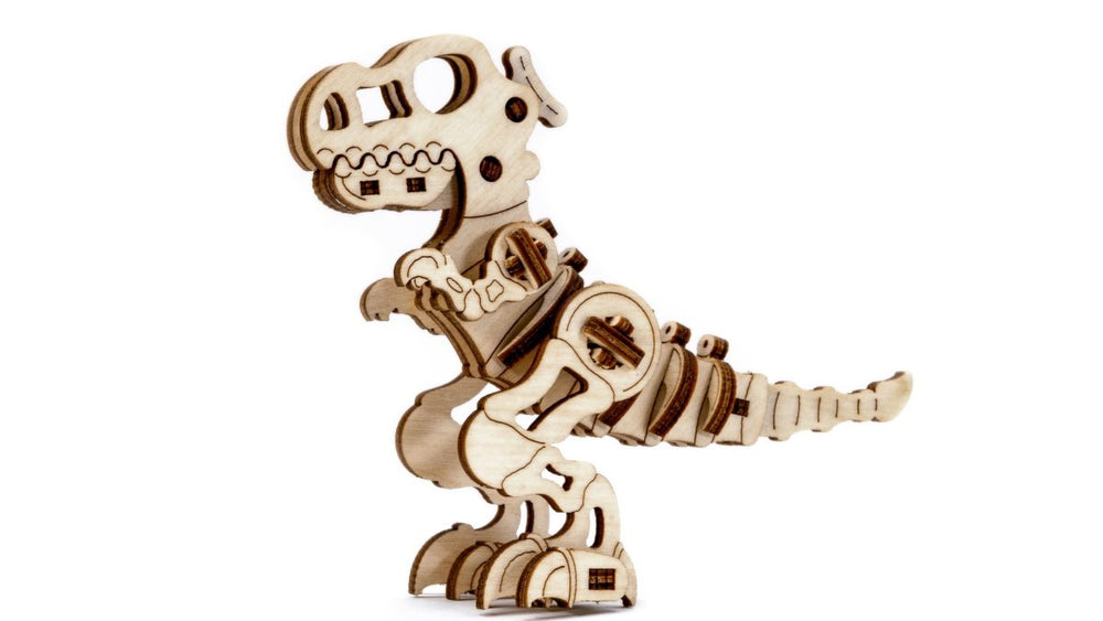 WOODEN.CITY – T - Rex | 3D Holzpuzzle - Lama Welt