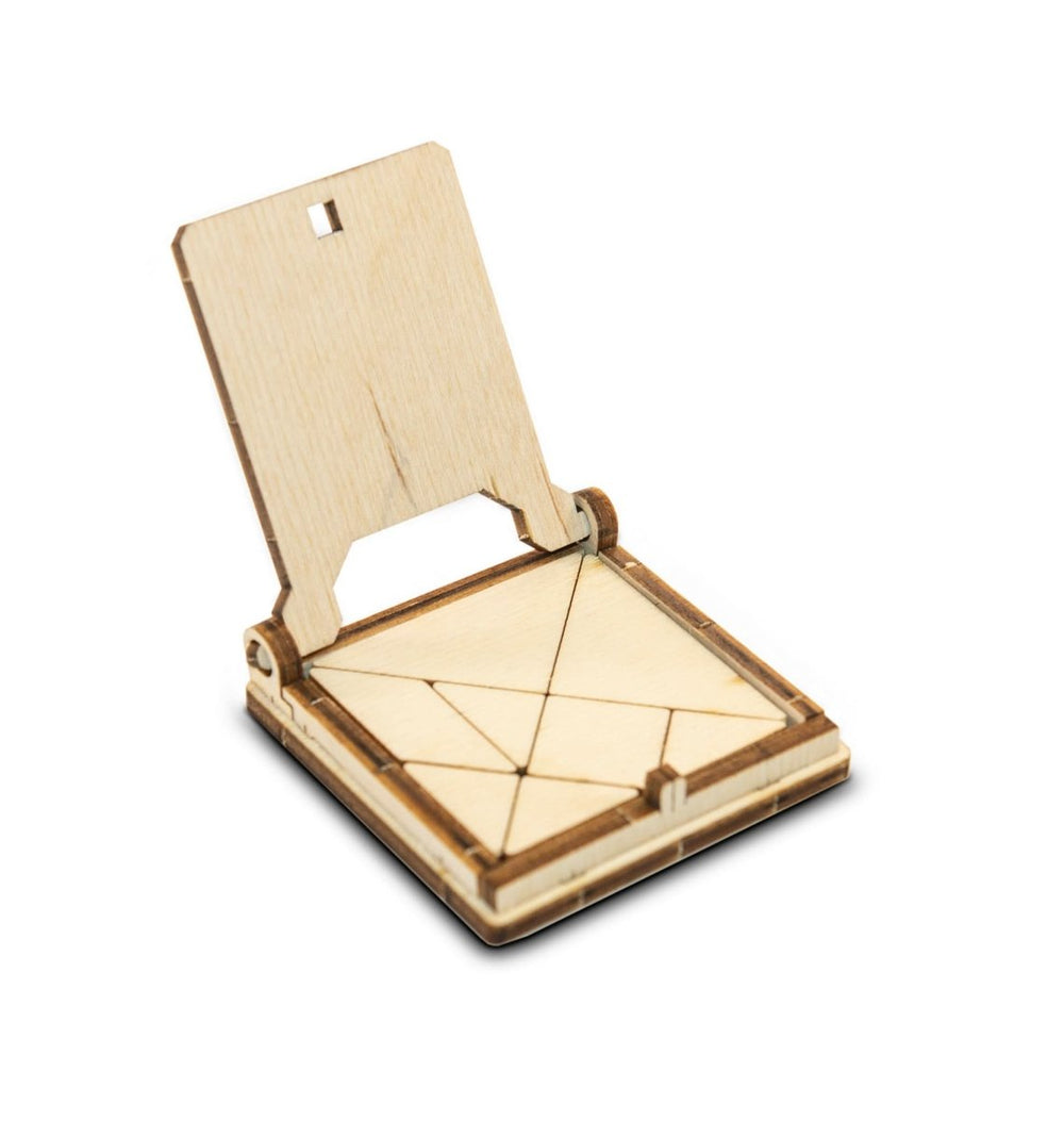 WOODEN.CITY – Tangram (Geometrisches Puzzle) | 3D Holzpuzzle - Lama Welt