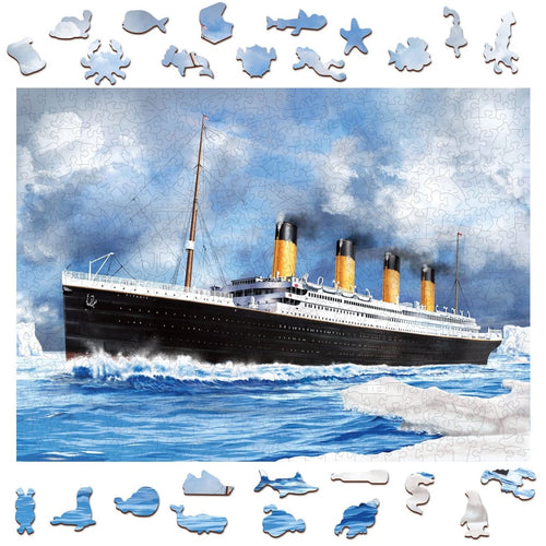 WOODEN.CITY – Titanic | 3D Holzpuzzle - Lama Welt