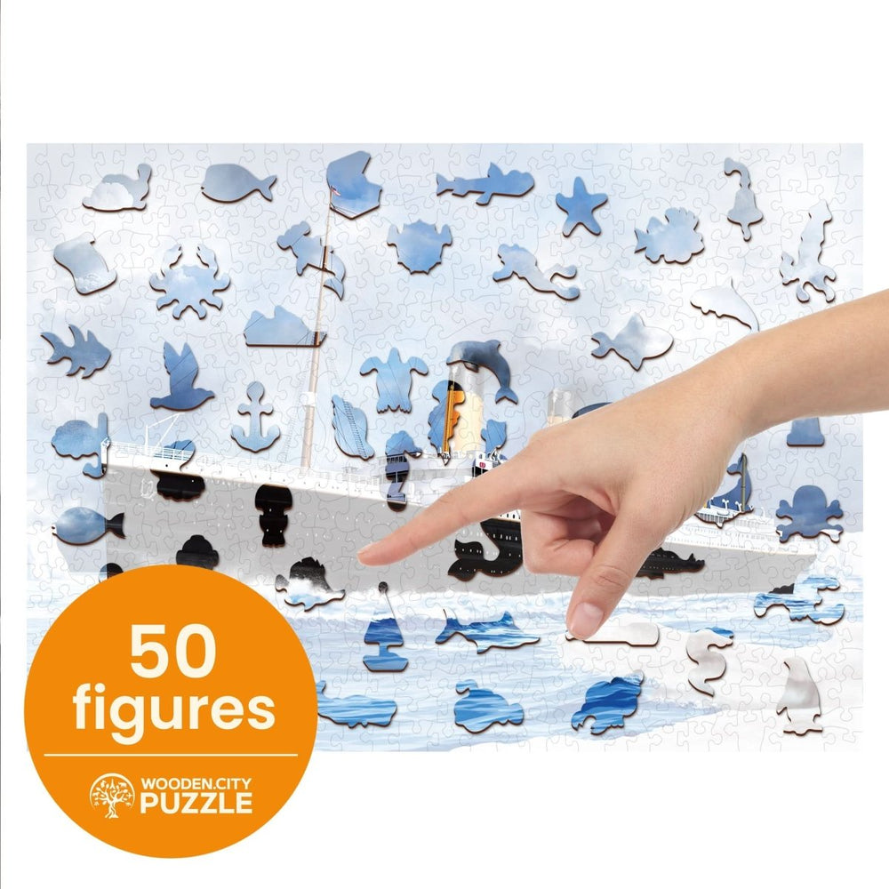 WOODEN.CITY – Titanic | 3D Holzpuzzle - Lama Welt