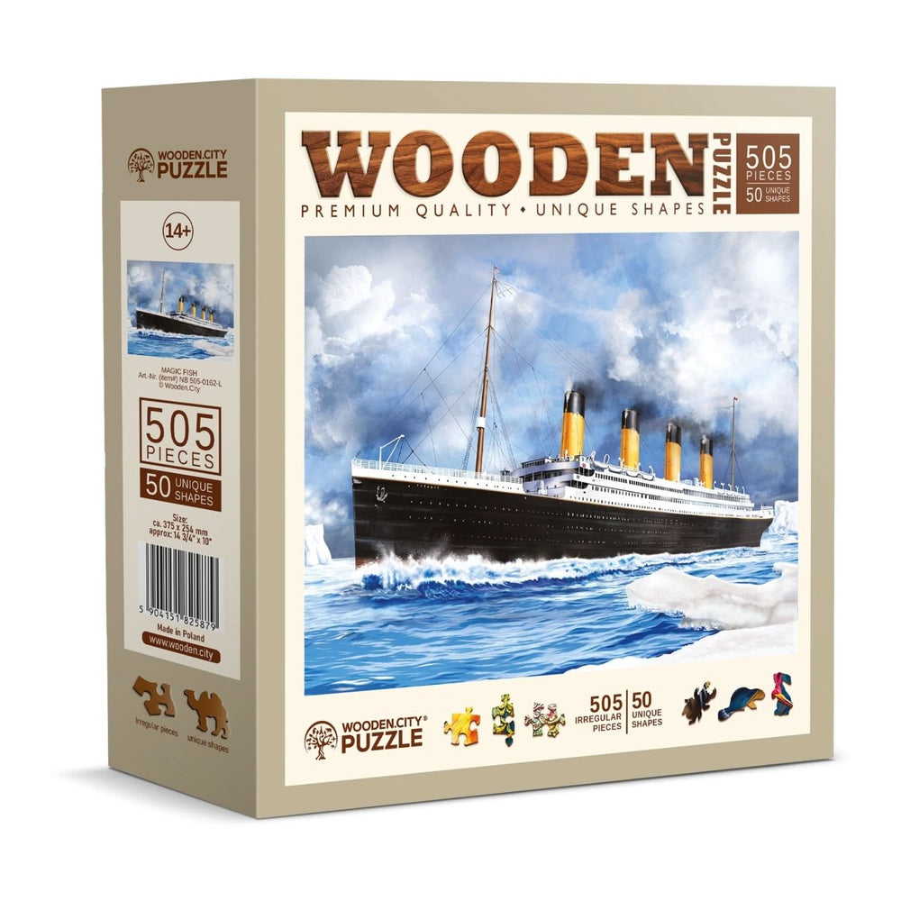 WOODEN.CITY – Titanic | 3D Holzpuzzle - Lama Welt