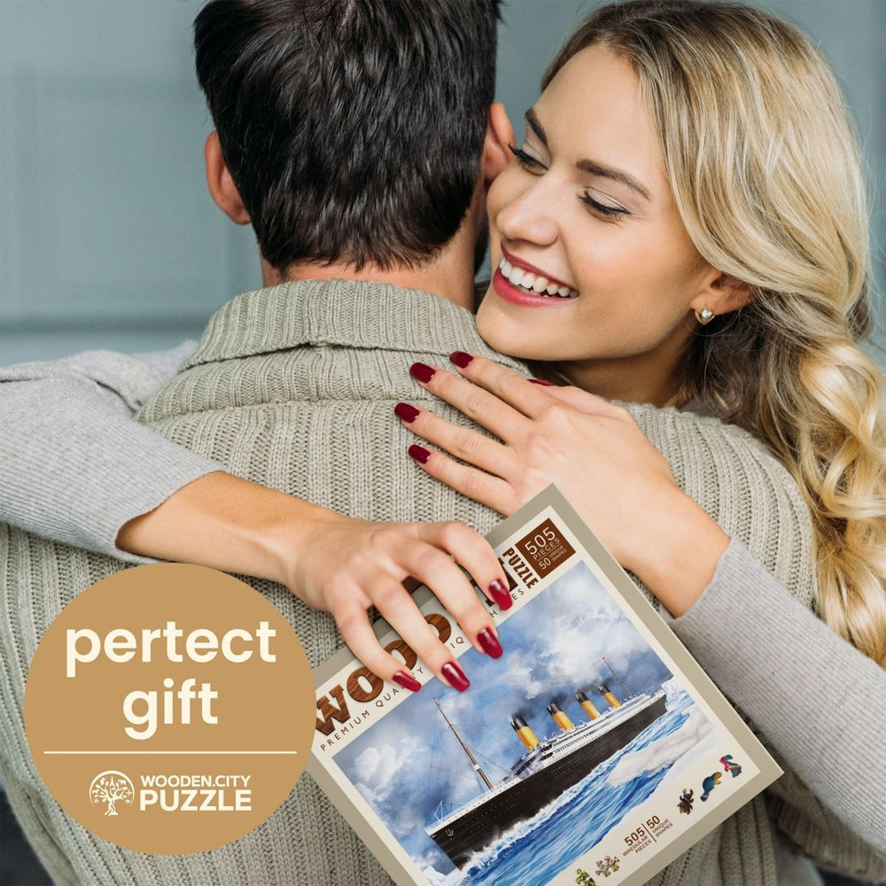 WOODEN.CITY – Titanic | 3D Holzpuzzle - Lama Welt