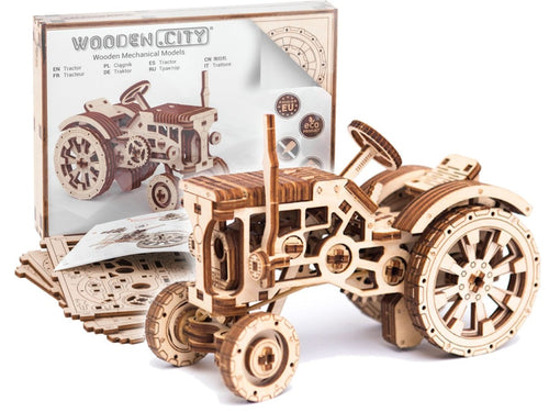 WOODEN.CITY – Traktor | 3D Holzpuzzle - Lama Welt