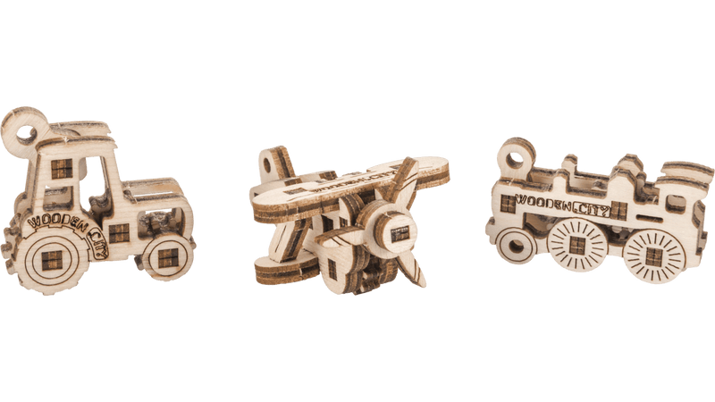 WOODEN.CITY – Transport Widgets | 3D Holzpuzzle - Lama Welt