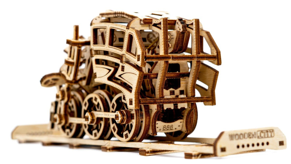 WOODEN.CITY – Traum - Express | 3D Holzpuzzle - Lama Welt