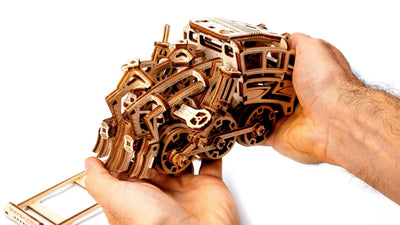 WOODEN.CITY – Traum - Express | 3D Holzpuzzle - Lama Welt