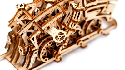 WOODEN.CITY – Traum - Express | 3D Holzpuzzle - Lama Welt