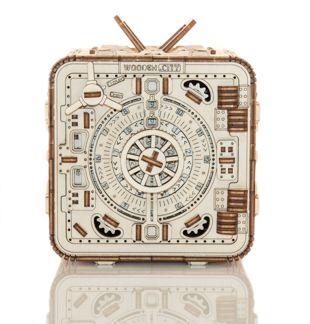 WOODEN.CITY – Tresor | 3D Holzpuzzle - Lama Welt