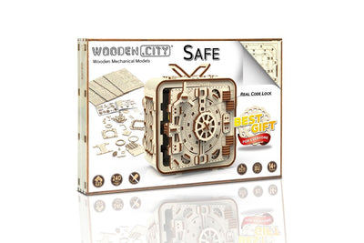 WOODEN.CITY – Tresor | 3D Holzpuzzle - Lama Welt