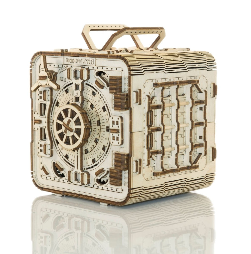 WOODEN.CITY – Tresor | 3D Holzpuzzle - Lama Welt