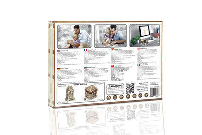 WOODEN.CITY – Tresor | 3D Holzpuzzle - Lama Welt