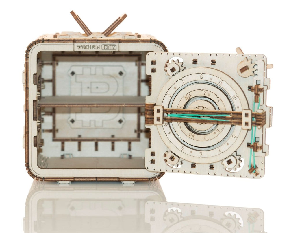 WOODEN.CITY – Tresor | 3D Holzpuzzle - Lama Welt