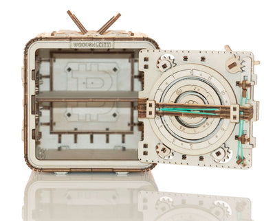 WOODEN.CITY – Tresor | 3D Holzpuzzle - Lama Welt