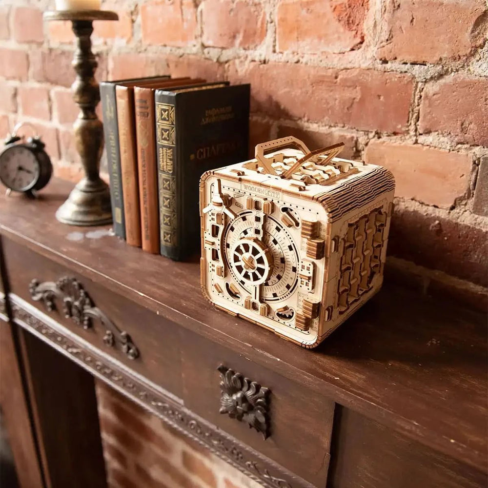 WOODEN.CITY – Tresor | 3D Holzpuzzle - Lama Welt