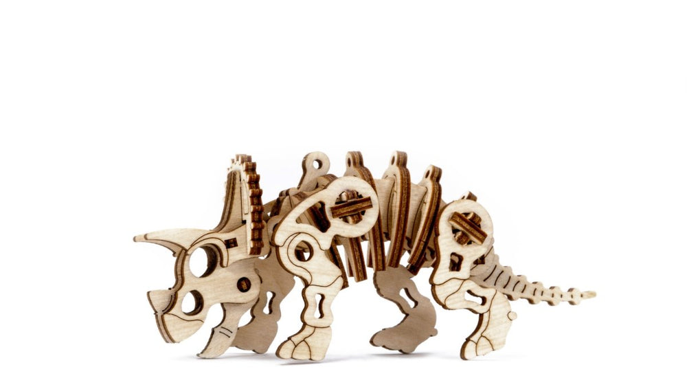 WOODEN.CITY – Trizeratops | 3D Holzpuzzle - Lama Welt