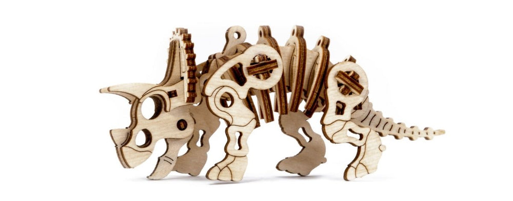 WOODEN.CITY – Trizeratops | 3D Holzpuzzle - Lama Welt