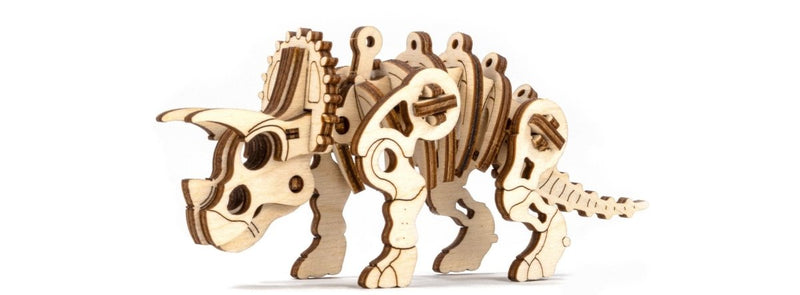 WOODEN.CITY – Trizeratops | 3D Holzpuzzle - Lama Welt