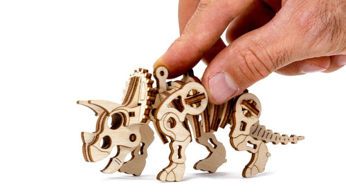 WOODEN.CITY – Trizeratops | 3D Holzpuzzle - Lama Welt