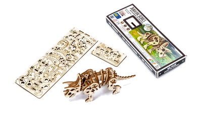 WOODEN.CITY – Trizeratops | 3D Holzpuzzle - Lama Welt