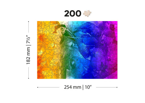 WOODEN.CITY – Vogelparadies | 3D Holzpuzzle - Lama Welt