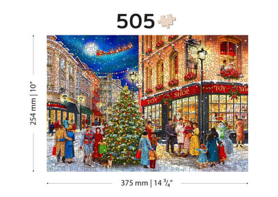 WOODEN.CITY – Weihnachtsstraße | 3D Holzpuzzle - Lama Welt