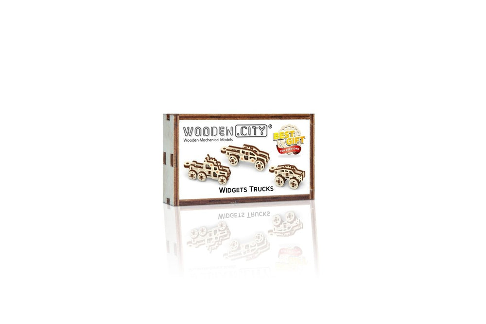 WOODEN.CITY – Widgets Lkws | 3D Holzpuzzle - Lama Welt