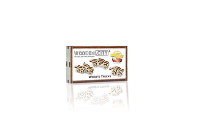 WOODEN.CITY – Widgets Lkws | 3D Holzpuzzle - Lama Welt