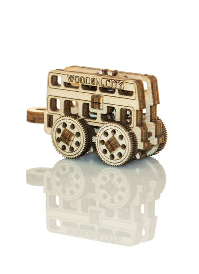 WOODEN.CITY – Widgets Öffentlicher Verkehr | 3D Holzpuzzle - Lama Welt