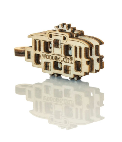 WOODEN.CITY – Widgets Öffentlicher Verkehr | 3D Holzpuzzle - Lama Welt