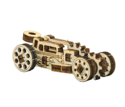 WOODEN.CITY – Widgets Rennautos | 3D Holzpuzzle - Lama Welt