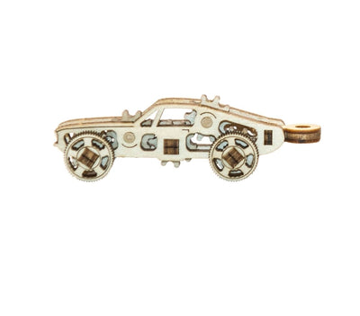 WOODEN.CITY – Widgets Rennwagen | 3D Holzpuzzle - Lama Welt