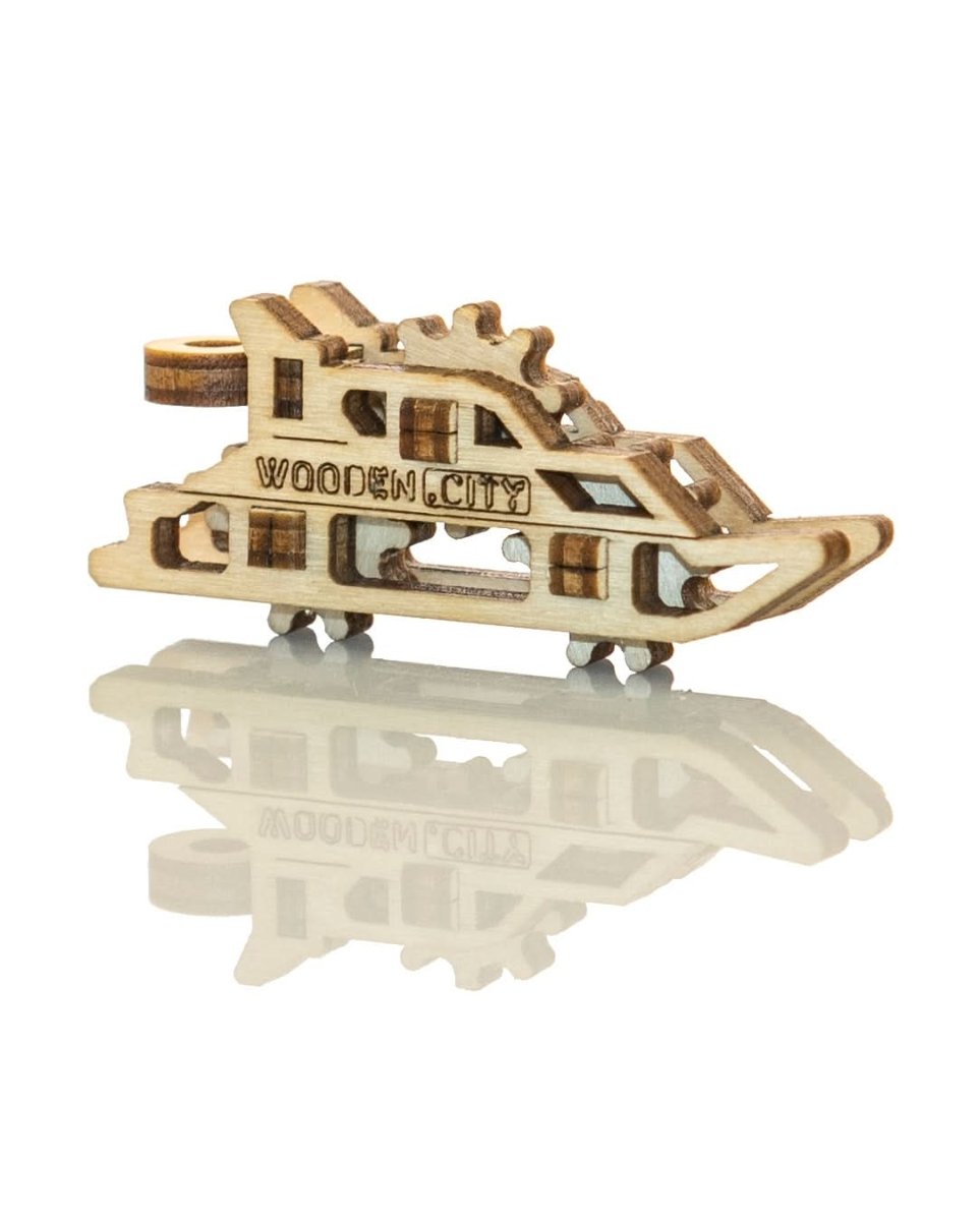 WOODEN.CITY – Widgets Schiffe | 3D Holzpuzzle - Lama Welt