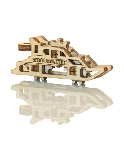 WOODEN.CITY – Widgets Schiffe | 3D Holzpuzzle - Lama Welt