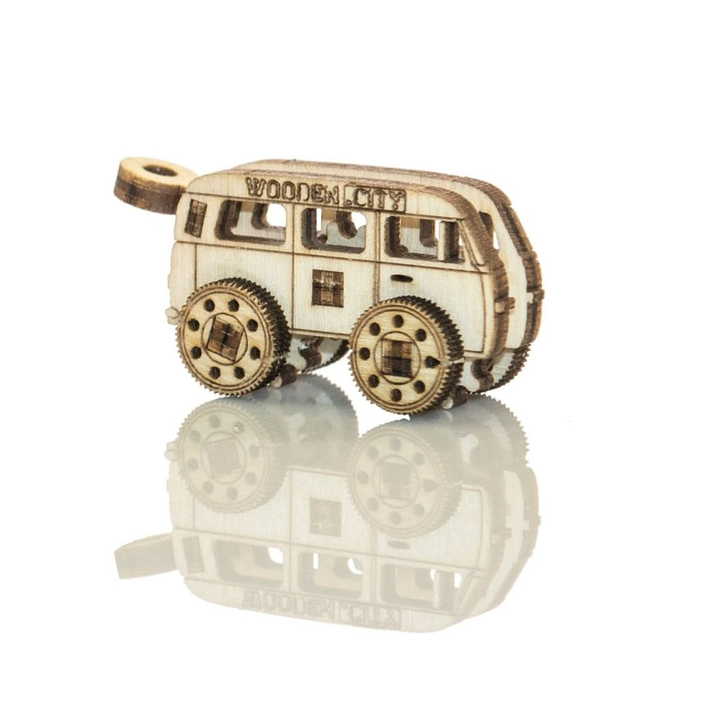 WOODEN.CITY – Widgets Vintage Transport | 3D Holzpuzzle - Lama Welt