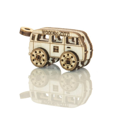 WOODEN.CITY – Widgets Vintage Transport | 3D Holzpuzzle - Lama Welt